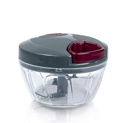 Vegetable Hand Chopper Round Large (450 ml) Multipurpose Vegetable Chopper, Dry Fruit and Onion Quick Chopper