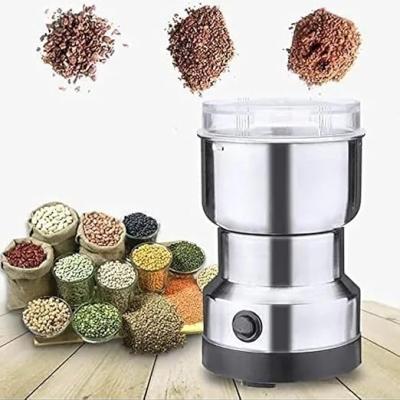 Nima Mixer Grinder Mini Stainless Steel Coffee Spice Nuts Grains Bean Grinder Mixer (NOT Use Liquid)(300 ml Jar)