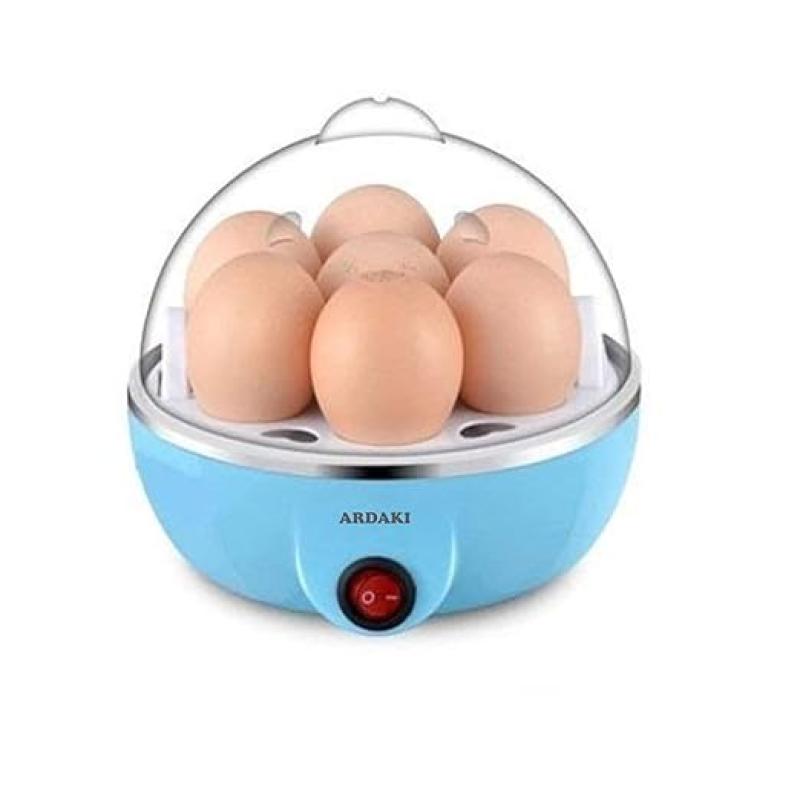 Basics Electric Egg Boiler | 3 Boiling Modes | Automatic Operation | Overheat Protection|75ml|Plastic|White